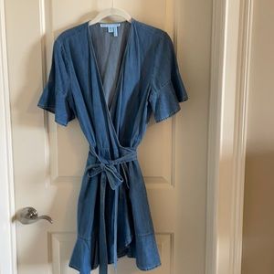 Draper James Denim Wrap Dress